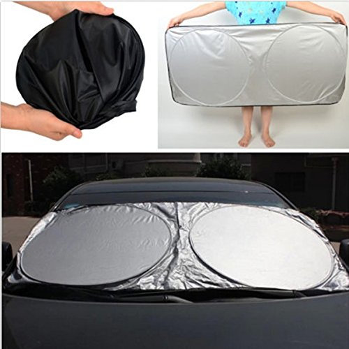 C-FUNN Pare-Soleil De Voiture Pare-Brise Fenêtre Arrière Bouclier Visière Couverture UV Réflecteur