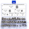 WiMas 105Pcs Edelstahl Gewinde Reparatursatz, Drahtgewinde Reparatur Einsatz, Selbstschneidender Gewindeeinsatz M3 M4 M5 M6 M8 M10 M12