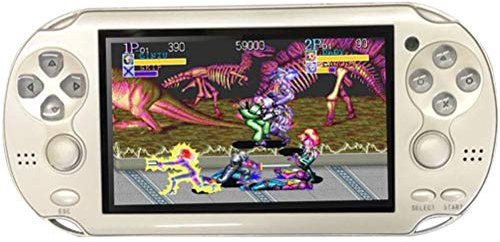 Console di Gioco Portatile Classica Schermo HD da 4,3 Pollici Console di Gioco retrò Gameboy 3000 Giochi integrati con Due Pulsanti Joystick