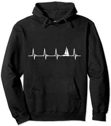 Segler Skipper Bootsführer Segelboot Katamaran Segeln Wind Pullover Hoodie