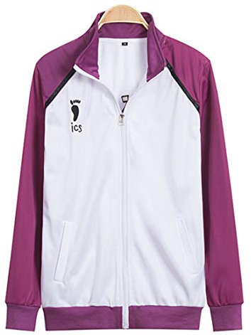 Shiratorizawa Gakuen Volleyball Cosplay Sportswear Jacke Jersey (XL)