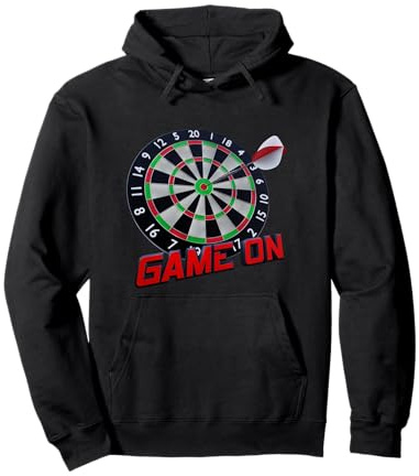 Game On Dartspiel für Herren Pullover Hoodie