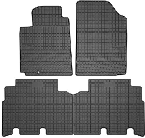 MatsMore Fussmatten gummi set passt für Toyota Yaris Verso 1999-2005 Erleben Sie neuen Reisekomfort mit rutschfesten Fußmatten ElToro- Allwetter fußmatten Auto- Allwetter fußmatten Auto, Schutz vor Ve