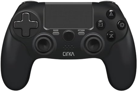 Hyperkin Cirka NuForce Wireless Game Controller for PS4 (Black)