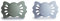 FRIGG Lucky Silikon Schnuller | Symmetrischer Schnuller 2er Pack | BPA-frei | Hergestellt in Dänemark | Sage/Powder Blue - Größe 1 (0-6 Monate)
