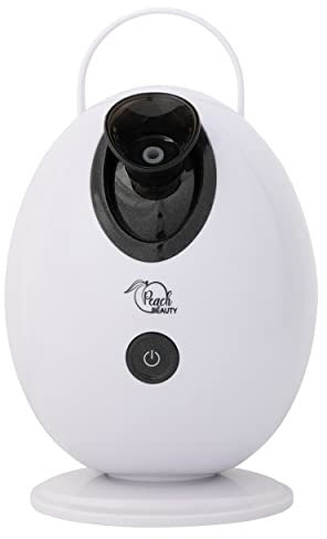 Peach Beauty® Gesichtsdampfer Gesichtssauna | Gesicht Dampfgerät | Porenreiniger Gerät für Gesicht | Dampfbad Gesicht für Gesichtspflege | Feuchtigkeitsversorgung & Gesichts-Befeuchter | Face Steamer