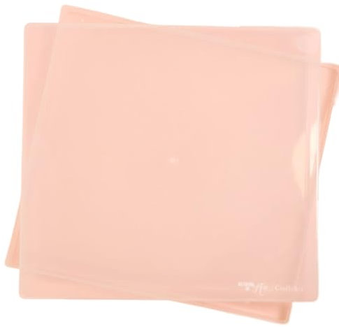 Craftelier - Caja de Organización y Almacenamiento para Papeles, Materiales y Herramientas de Scrapbooking, Tarjetería y otras Manualidades | Tamaño Aprox. 31 x 33,5 x 3,5 cm - Color Transparente
