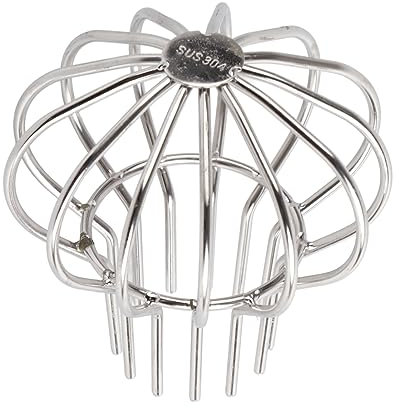 Dachrinnen Laubschutz, Fallrohrschutz Regenrinnen Laubschutz, Dachrinnenschutz, Edelstahl-Filtersieb Für Runde Fallrohrschutz, Ballonförmiger Fallrohrfilter-Abflussschutz, Stoppt Blätter(75 Tube)