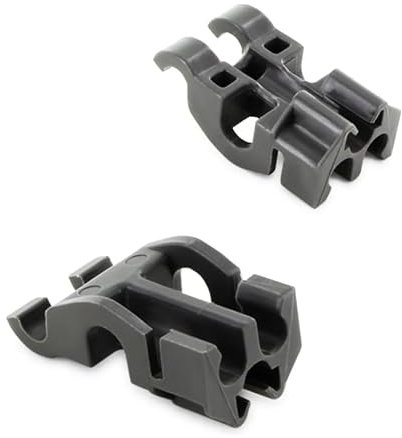 FIGEVIDA KIT 2 Cuscinetti per cestello inferiore lavastoviglie ex 481253578098 cod 481010600198 adatto ai modelli Bauknecht Kitchenaid Laden Whirlpool Ignis