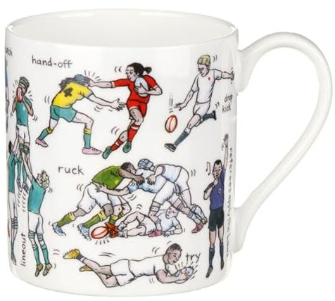 Mclaggan - The Art of Rugby - Bone China Mug