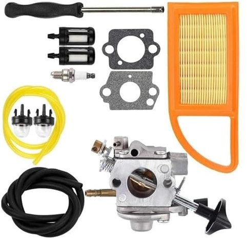 JSRVQKMS Motorcycle Carburetor For Stihl BR500 BR550 BR600 Backpack Blower Leaf Blower Carburetor Air Filter Fuel Filter Fuel Line Gaskets Kit Carburettor Carb