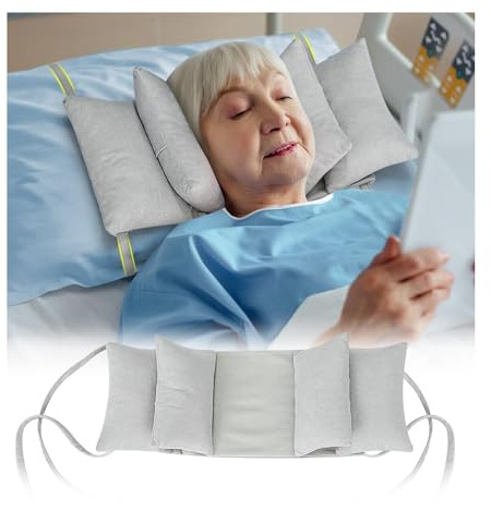 NEPPT Cuscino stabilizzatore a cuneo per dormire per mantenere la testa dritta durante l'intervento chirurgico, posizione verticale a cuneo medico a letto, disabili, anziani, faccia in su, correttore