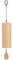 Pineeseatile Bambuswindspiel Retro Japaner Windchime Pastoral Windglocke mit Windpendel beruhigen entspannende 16 -Zoll