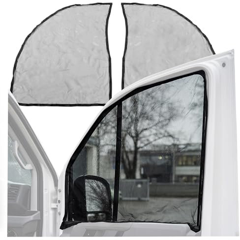 CHROMEMASTER | Magnetisches Fliegengitter für Camper, Campervan, Wohnmobil | Kompatibel mit VW Crafter 2006-2016 | Moskitonetz, Schutzgitter Gegen Insekten, Ungeziefer, Mücken und Spinnen