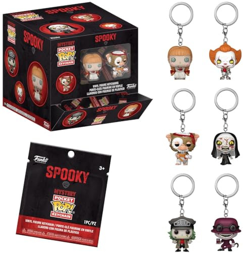 Funko POP! Keychain: Horror - The Crooked Man - 1 of 10 to Collect | Offizielles Horror Merch - Schlüsselanhänger mit Mini Figur für Tasche und Rucksack - Wichtelgeschenk und Mitgebsel