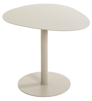 HAKU Möbel Beistelltisch, grau (Kaschmirgrau), Metall - Maße: B 51 x H 42 x T 41 cm, Style: Modern