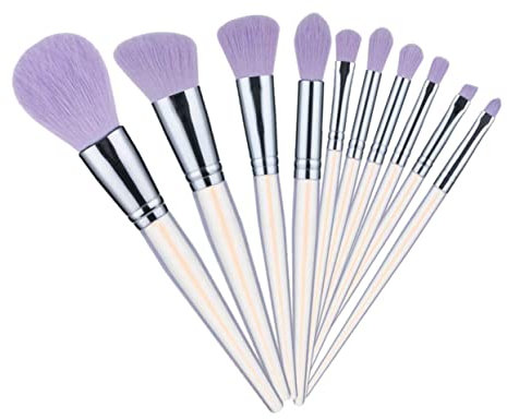 Vaguelly 10pièces Lot De Pinceaux Maquillage Pour Fard à Paupières Cosmétique Visage Outils De Maquillage