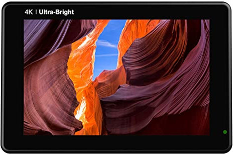 Rankomu LUT7S 7 Pollici 2200 Nits 3D LUT Touch Screen Field Monitor, 3GSDI 4K Full HD 1920x1200 IPS per Fotocamere SLR, Monitor Professionale per Fotografia e Videografia