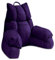 SOOYUZXXED Lesekissen für Bett und Sofa，Rückenkissen für Bett，Lesekissen mit Rückenlehne für Erwachsene ，Bequem zum Sitzen, Lesen & Fernsehen in Boden oder Sofa（Lila，67 * 30cm）