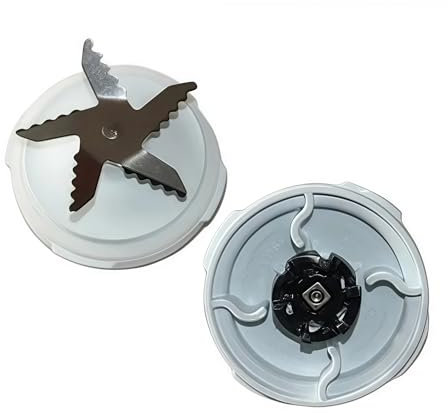 Bvhklxseb Cuchilla mezcladora Compatible con Philips HR7629, HR7627, HR7628, HR7761, HR7762, HR7763, HR7759, RI7629, RI7761, RI7762, Piezas de Repuesto, Cabezal de Corte de la batidora.