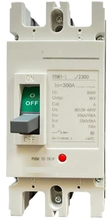 Disjoncteur CC, série YBM1 2P 80-600A(500A)