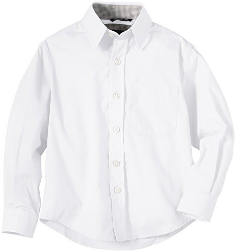 G.O.L. Camisa con Cuello Kent, Weiß (White 6), 14 años (162 cm) para Niños