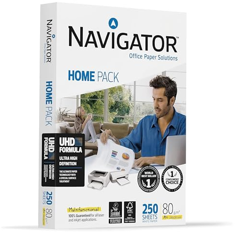 NAVIGATOR NHP0800012 Pack Kopierpapier 250 Blätter, 80 g