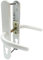Fullex 68PZ Lever / Lever - UPVC Door Handle - to suit Fullex Locks - White