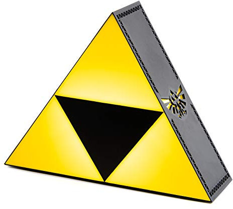 Lampada Zelda Triforce Luce da Notte Ufficiale per Camera o Ufficio, Regalo per Fan di Zelda