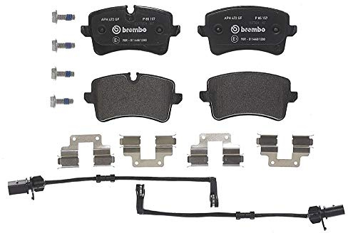 BREMBO Bremsbelagsatz, Scheibenbremse P85157 | Kompatibel mit: AUDI A8 D4