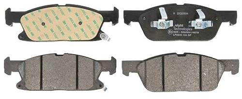 DELPHI LP3241 Bremsbelagsatz Bremsbeläge Vorne ohne Zubehör Kompatibel mit FORD S-Max CJ