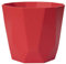 Muddy Hands Elho B.for Rock Small Plant Pot Indoor Home Decorative Flower Succulent Cactus Herb Planter (Ø 14cm, Red)