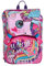 SJ GANG STYLE JAM GANG Zaino Scuola Estensibile, Rosa Fucsia, Cuccioli da SJ, Zaino Doppio Scomparto con Pattine Sfogliabili, Scuola Elementare, Bambina