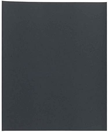 Norton 66261139383 9x11 Black Ice T214 Aluminum Oxide Waterproof Paper Sanding Sheets, 600 Grit, 50 Pack