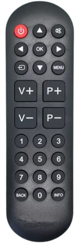 Ersatz Senior/Kinder Fernbedienung mit große Tasten für alle Philips TV Fernseher