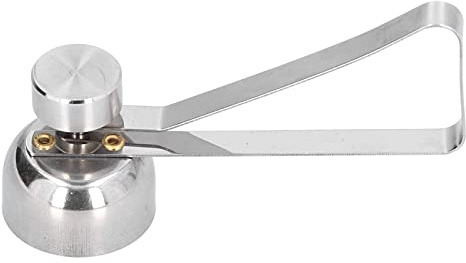 Edelstahl-Eieröffner,Shell-Öffner, Egg Topper Cutter für Rohes/Weiches Hartgekochtes, Eiweißabscheider, Eierschalenschneider, Eierknacker-Öffner-Entferner für Küchenwerkzeug