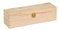 Cassette in legno | Cofanetto Compensato di Pino |1 Bottiglia Standard 750 ml |Misura Interna 33,9x9,4x9,3 Vino/Birra |Custodia/Contenitore |Compleanni Matrimoni Eventi - STO1