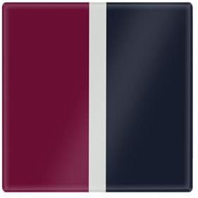 REMEMBER Küchenglasplatte klein Nr. 10 - 21.5 x 21.5 cm - hitzebeständig mit Rutschschutz