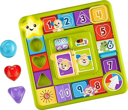 Fisher-Price - Spiel-Aktivitätstabelle für Babys und Kleinkinder mit intelligenten Lerninhalten für Babys ab 9 Monaten