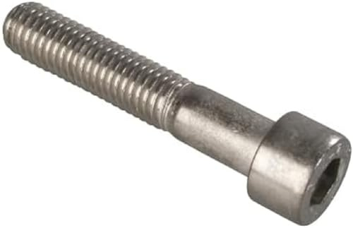 Alberts 774691 Zylinderschraube für Absperrgittersystem Plus 7 | als Ersatzbedarf | Edelstahl | Gewinde: M10 | Länge: 55 mm