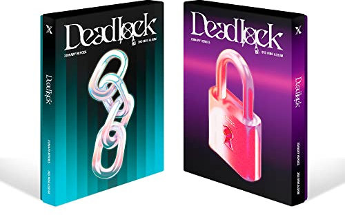 Xdinary Heroes 3rd Mini-Album, Deadlock, Standard-Set (Blau + Rot)
