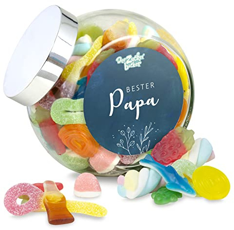Der Zuckerbäcker Süßigkeiten-Glas, Bester Papa, 1000g