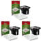 Melitta Professional Pyramidenfilterpapier Pa SF 202 S (Packung mit 3) Weiß