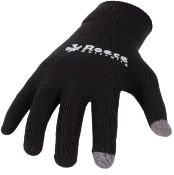 Reece Hockey Handschuh - Stricker Ultra Grip Handschuh - Silikonstollen für Einen Besseren Griffe und Vollständigen Schutz - Linkshandschuh - Hockey Handschuhe Kinder