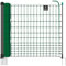 VOSS.farming farmNET-75 Hühnerzaun 25m, Geflügelnetz, 112cm, 9 Pfähle, 2 Spitzen, grün, ohne Strom, Hühnernetz, Hundenetz, Katzennetz
