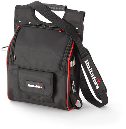 Werkzeugtasche für Elektriker mit 21 Fächern & Aufbewahrungsmöglichkeiten von Hultafors I ergonomische Umhängetasche für Handwerker I 590180