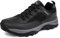 CC-Los Wanderschuhe Herren Wasserdicht Wanderhalbschuhe rutschfest Trekkingschuhe für alle Wetterbedingungen Outdoor Schwarz Größe 47 EU