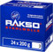 RAKSO Stahlwolle grob 3-4,8 kg, 24 Banderolen à 200g, verstärkt natürliche Maserung v. Holz, äubert Glas, aufrauen von altem Lack, Farbe