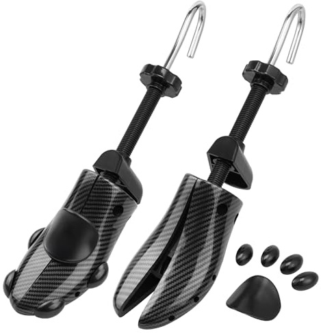 H&S Shoe Stretcher - Shoe Stretcher for Women - Set of 2 Shaper Trees - Lady Boot Expander Tree - Widener for Bunions - Black