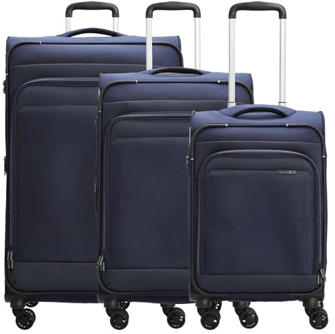 D&N Travel Line 9504 - Trolley-Set, 3tlg. Navy